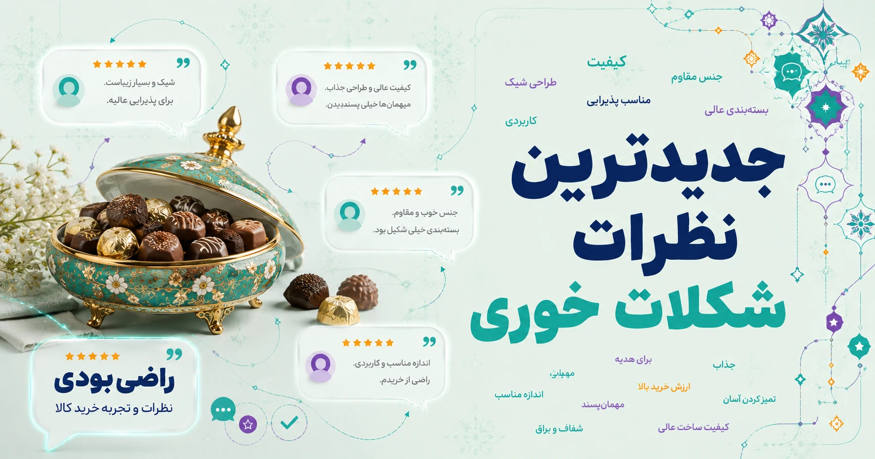 نظرات شکلات خوری