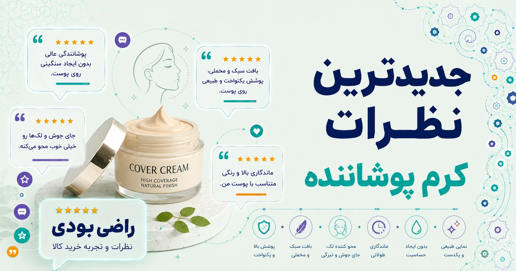 نظرات کرم پوشاننده