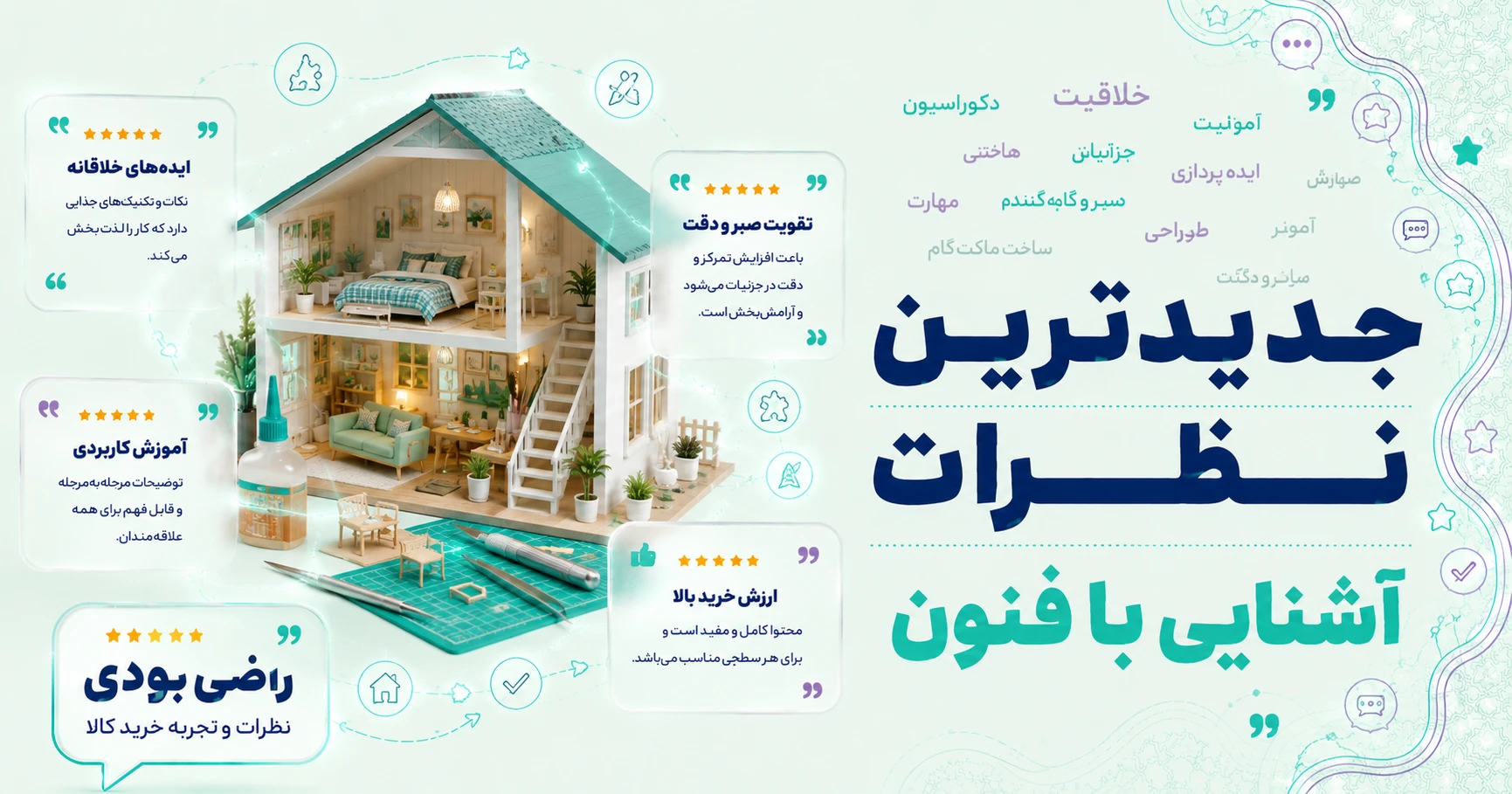 نظرات آشنایی با فنون برند عود