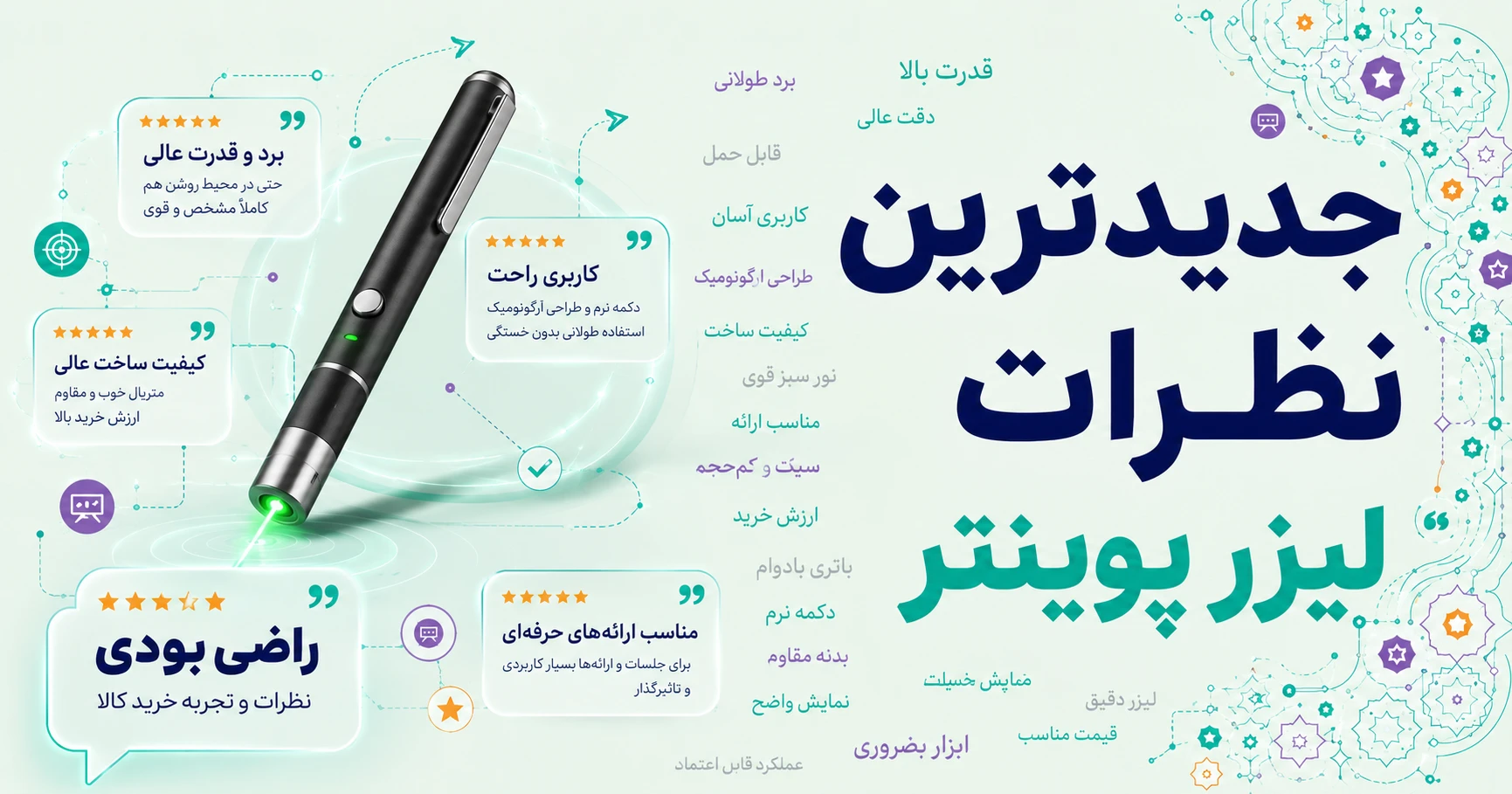 نظرات لیزر پوینتر