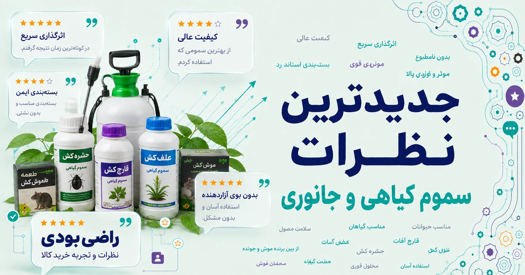 نظرات سموم گیاهی و جانوری برند متفرقه