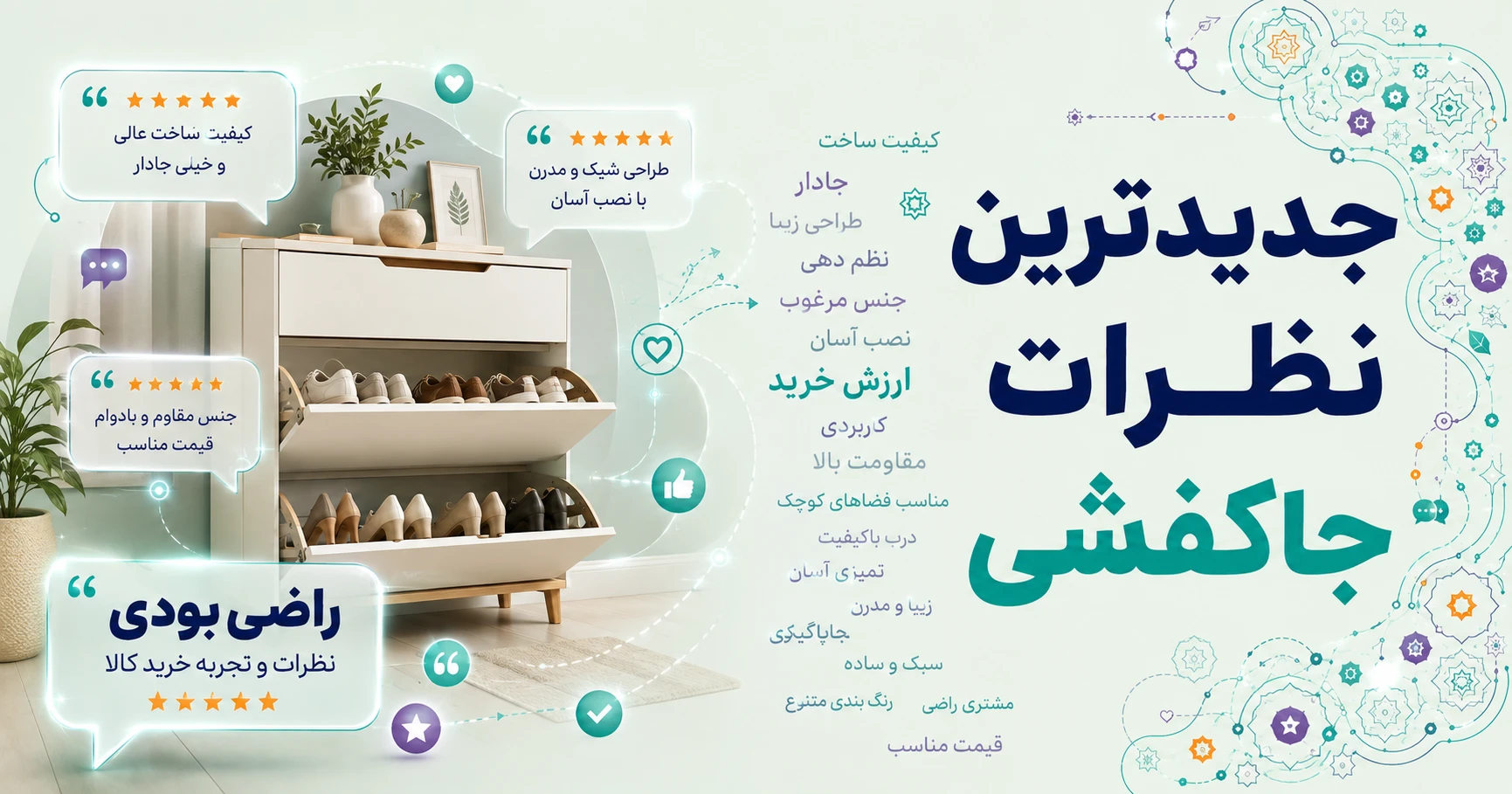 نظرات جاکفشی برند سایان هوم