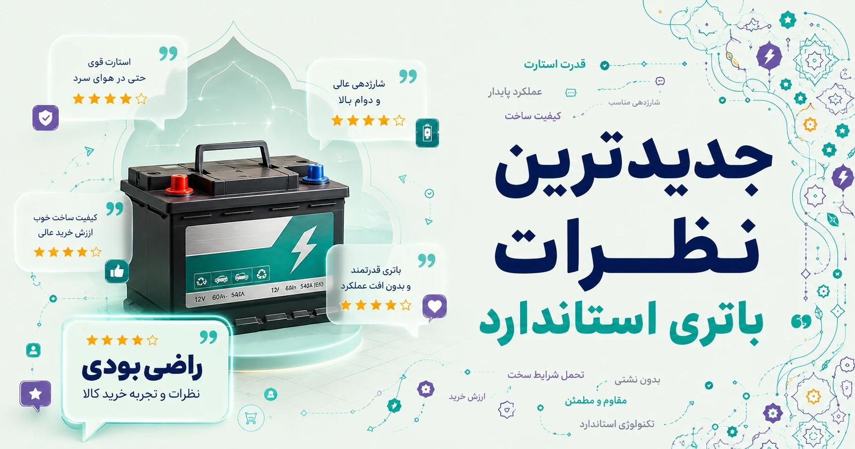 نظرات باتری استاندارد برند فوجیتسو